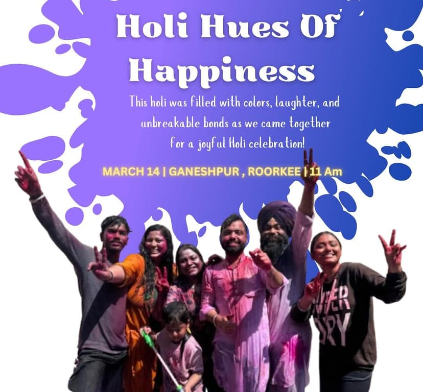 Holi Hues of Happiness